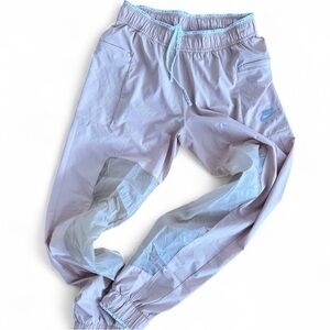Nike Women Air Pants Size M Running Pink Joggers Pants Trousers
